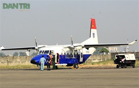 Một máy bay CASA từng tham gia tìm kiếm máy bay MH370 (Ảnh: Trung Kiên)