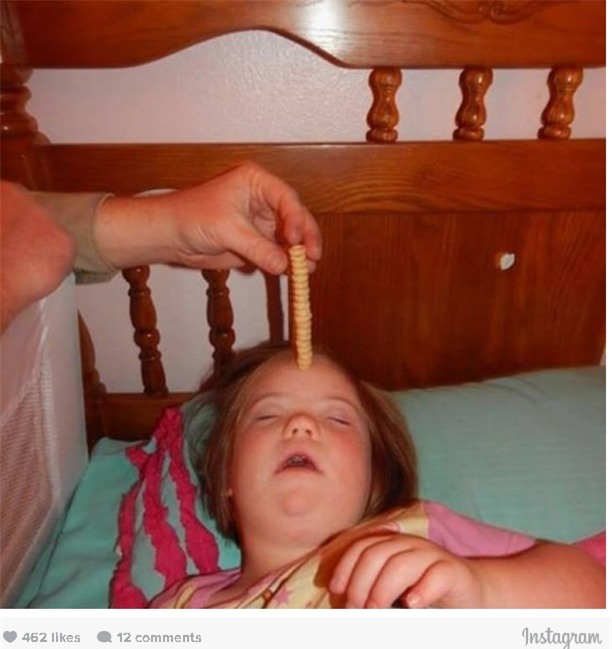 các ông bố, thách thức, xếp bánh, CheerioChallenge,