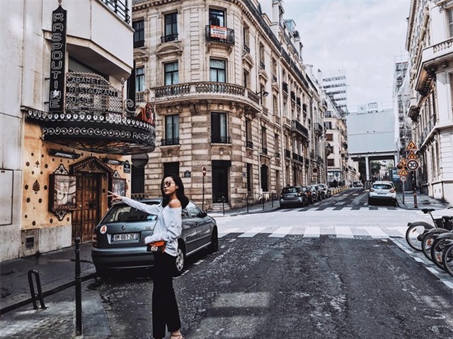 Hoa hau Ky Duyen khoe anh du lich o Phap hinh anh 6