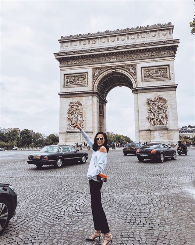 Hoa hau Ky Duyen khoe anh du lich o Phap hinh anh 9