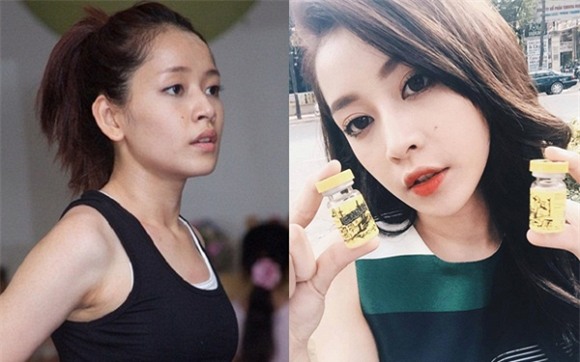 Sao Việt đeo kính áp tròng  14