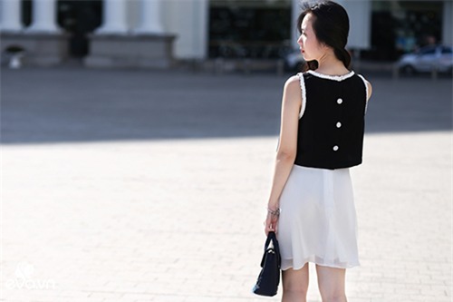 mac troi nang nong, chi em ha noi van mac dep 