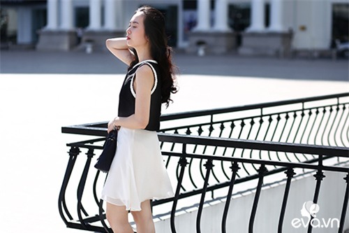 mac troi nang nong, chi em ha noi van mac dep 