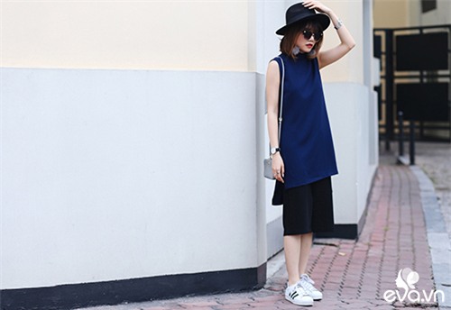 mac troi nang nong, chi em ha noi van mac dep 