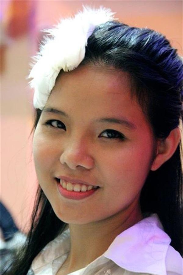 Gương mặt bầu bĩnh, đáng yêu của Vũ Cát Tường.