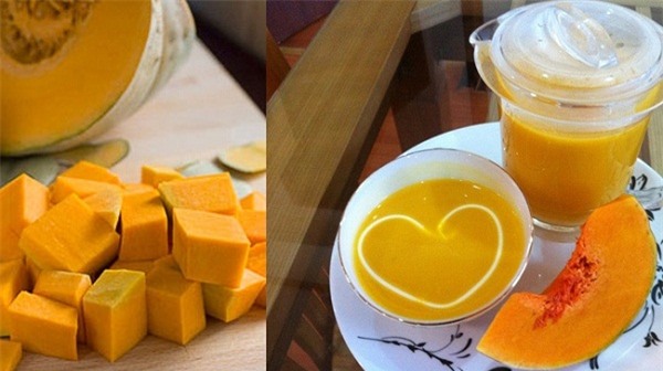 Gầy kinh niên cũng tăng cân ầm ầm nhờ công thức nước uống từ bí đỏ