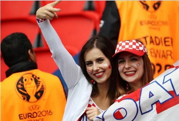 fan nữ nóng bỏng, euro 2016, nữ cđv xinh đẹp