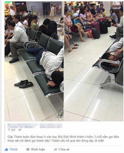 thánh buôn điện thoại, Nội Bài, sân bay, nhà chờ, hành khách,