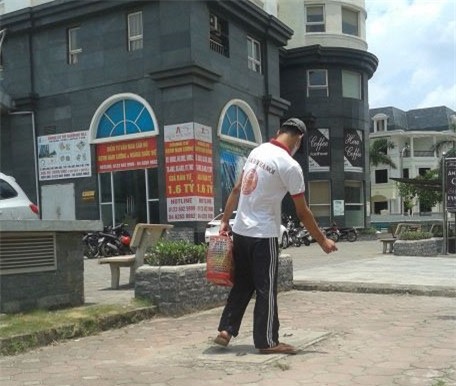 tật nguyền, ước mơ con chữ, thanh niên, chàng trai tật nguyền, khu đô thị Nam Cường