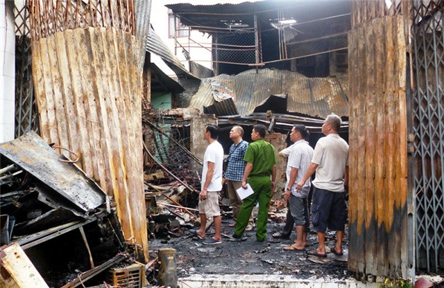 cháy nhà, tử vong, Biên Hòa, thiêu rụi