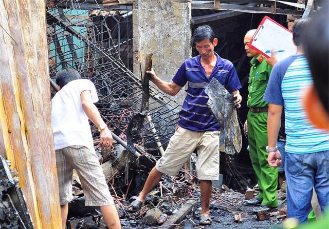 cháy nhà, tử vong, Biên Hòa, thiêu rụi