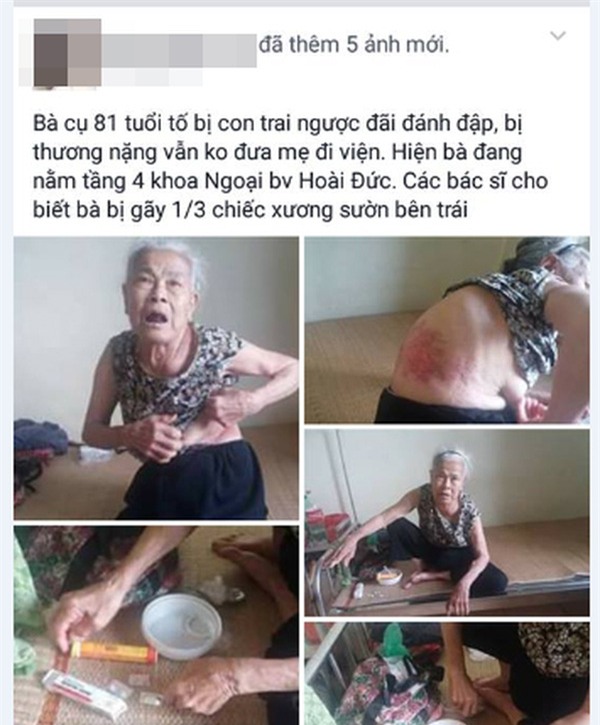 ngược đãi cha mẹ