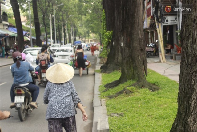Gặp cô gái váy đen, khăn đỏ đẩy xe cho bà cụ bán rong ở Sài Gòn - Ảnh 7.