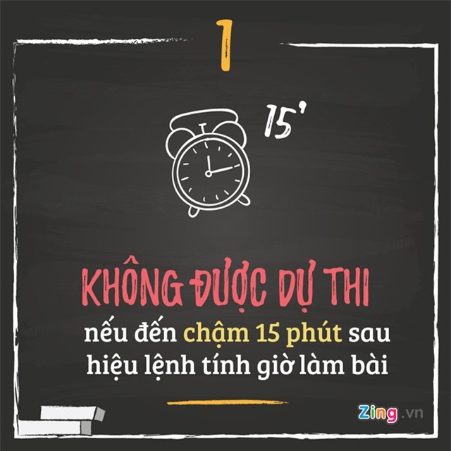 10 luu y thi sinh khi thi THPT quoc gia 2016 hinh anh 1