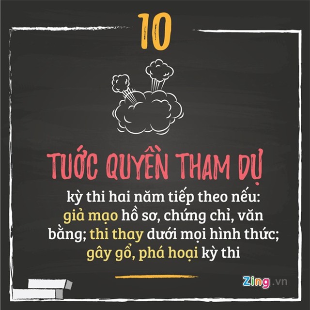 10 luu y thi sinh khi thi THPT quoc gia 2016 hinh anh 10