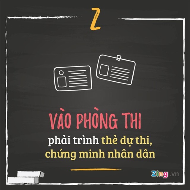 10 luu y thi sinh khi thi THPT quoc gia 2016 hinh anh 2