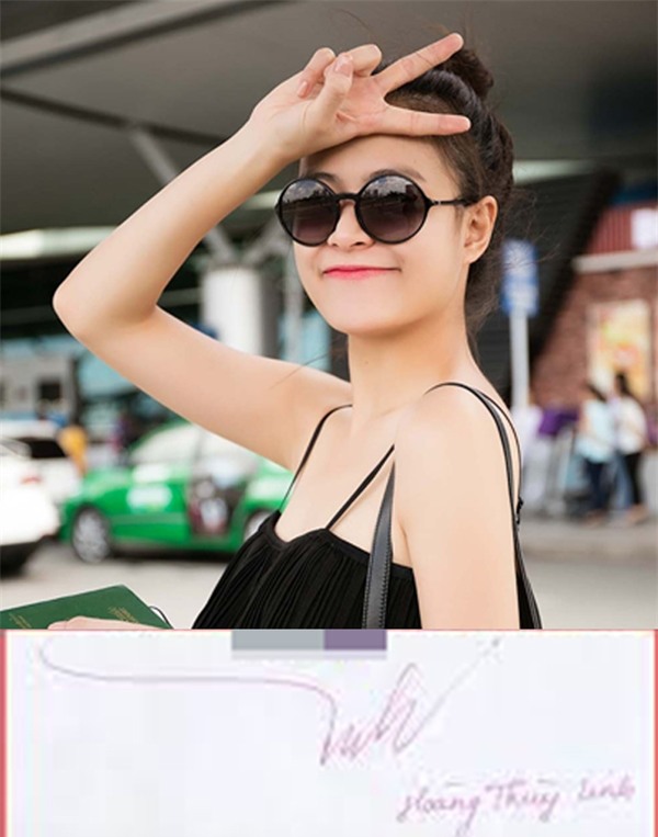 Chữ kíHoàng Thùy Linh trông khá nhí nhảnh như tính cách của cô. - Tin sao Viet - Tin tuc sao Viet - Scandal sao Viet - Tin tuc cua Sao - Tin cua Sao
