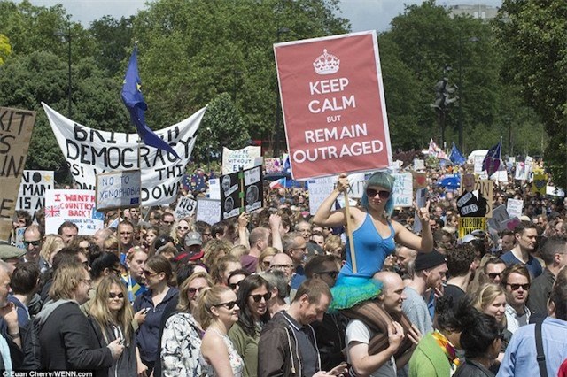 bieu tinh ram ro khap nuoc anh doi o lai eu hinh anh 4