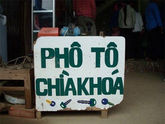 quảng cáo, quảng cáo hài hước, biển quảng cáo ở Ninh Bình