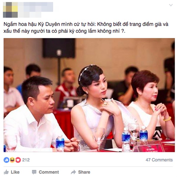 Gây xôn xao vì đến muộn, tóc Kỳ Duyên còn bị chê trông như mái tôn - Ảnh 6.