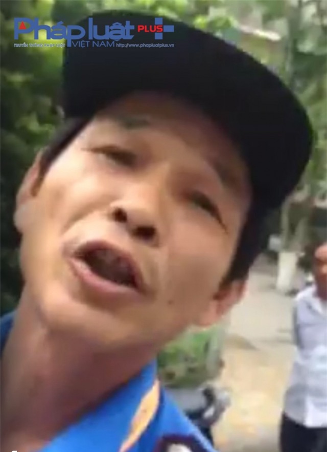 Nhân viên bảo vệ Bệnh viện Nhi TW.