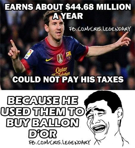 Fan Ronaldo chế nhạo án tù 21 tháng của Messi - Ảnh 9.