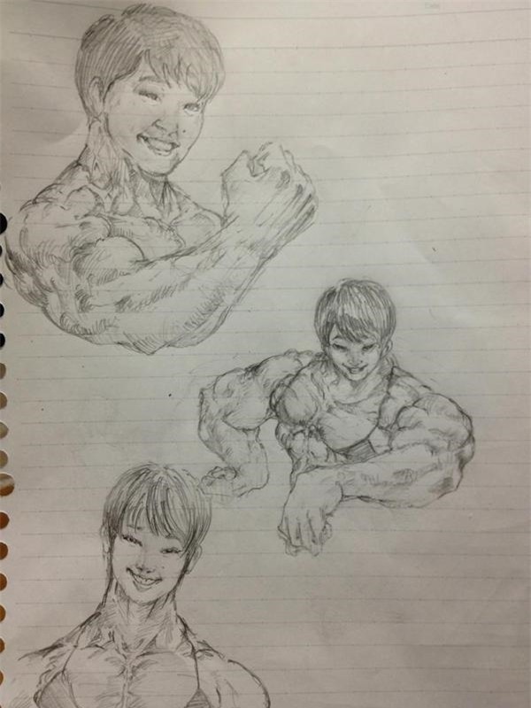 Học không lo học, suốt ngày lo mơ tưởng người đẹp mặt