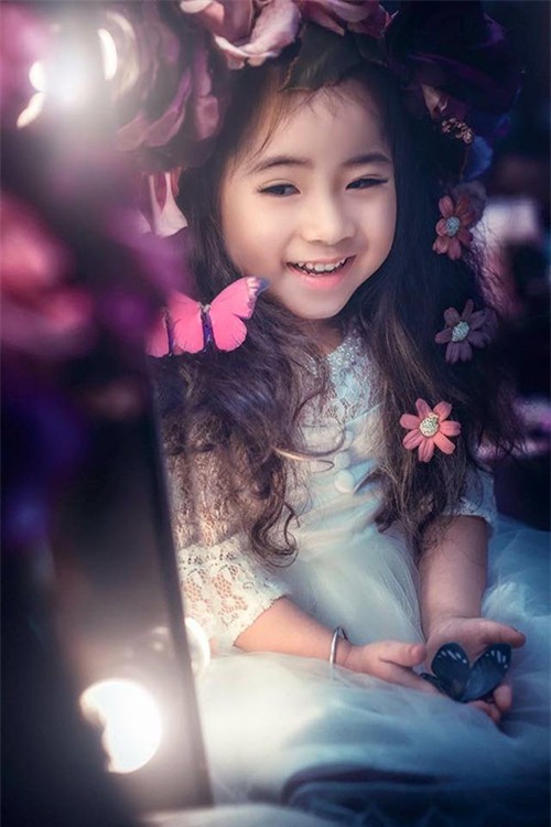 ve xinh dep cua be gai viet co nghin nguoi theo doi tren facebook - 2