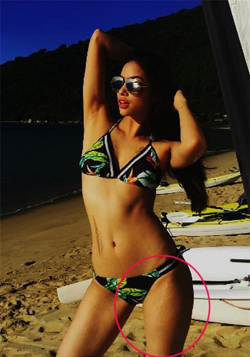 Phạm Hương lộ nhược điểm khi diện bikini nóng bỏng tại The Face - Ảnh 3.
