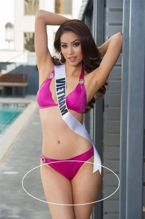 Phạm Hương lộ nhược điểm khi diện bikini nóng bỏng tại The Face - Ảnh 4.