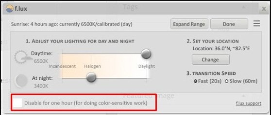 máy tính, độ sáng màn hình