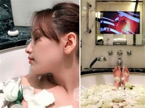 'Soi' sở thích đặc biệt của sao Việt trong phòng tắm 0
