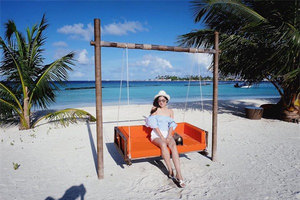 gam màu xanh dịu mát