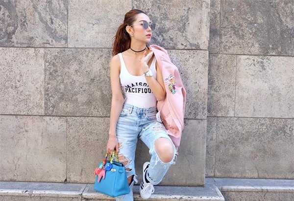 Top sao Viet dien street style noi bat nhat tuan qua hinh anh 2