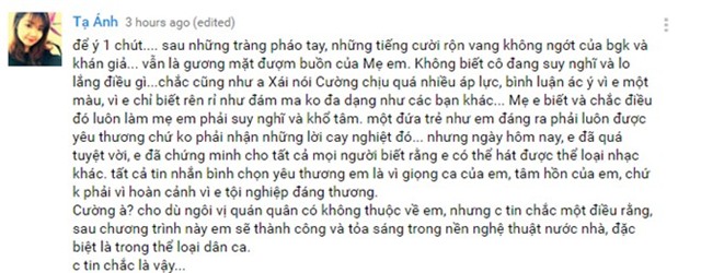 Khan gia xuc dong truoc phan ung cua me Ho Van Cuong hinh anh 3