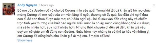 Khan gia xuc dong truoc phan ung cua me Ho Van Cuong hinh anh 5