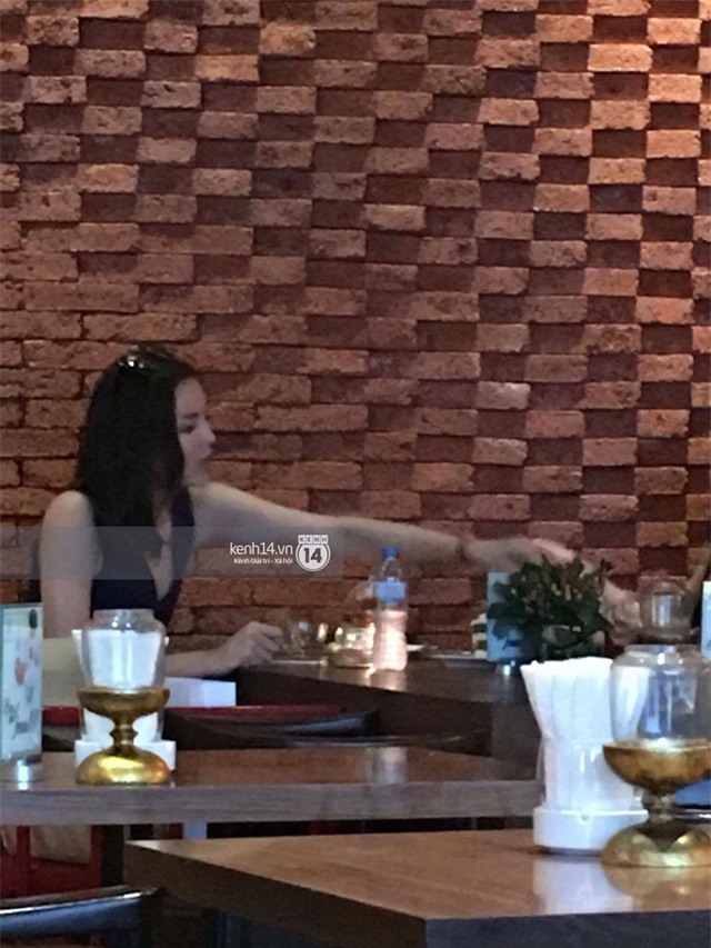Clip: Hoa hậu Kỳ Duyên hút thuốc tại quán cafe bị chia sẻ rầm rộ trên mạng - Ảnh 3.