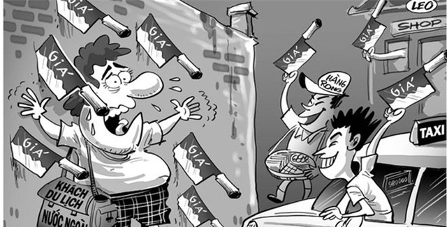 Hiệp hội du lịch, khách du lịch, khách du lịch quốc tế, du khách nước ngoài chuyến du lịch, chặt chém, nạn chặt chém, chặt chém du khách