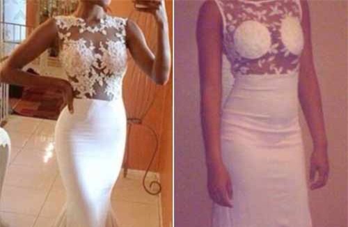 Có ý tốt mua váy online ủng hộ bạn, cô gái vẫn nhận