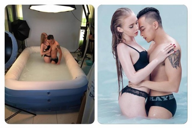 Hậu trường thú vị thực hiện bộ ảnh. Anh cho biết dưới bàn tay của Photographer Kent Nguyen, để có được những shoot ảnh lung linh, ekip thực hiện đã phải chuẩn bị khá kĩ càng.