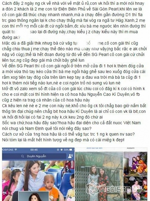 Mẹ Hoa hậu Kỳ Duyên bênh con  0