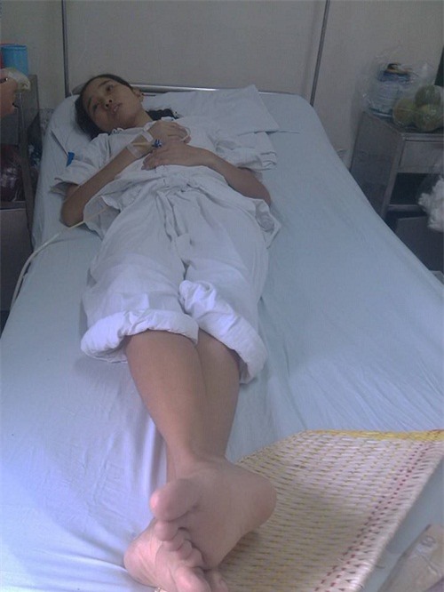 xot thuong hoan canh co gai 23 tuoi, co thai 10 tuan dang lam trong benh - 2