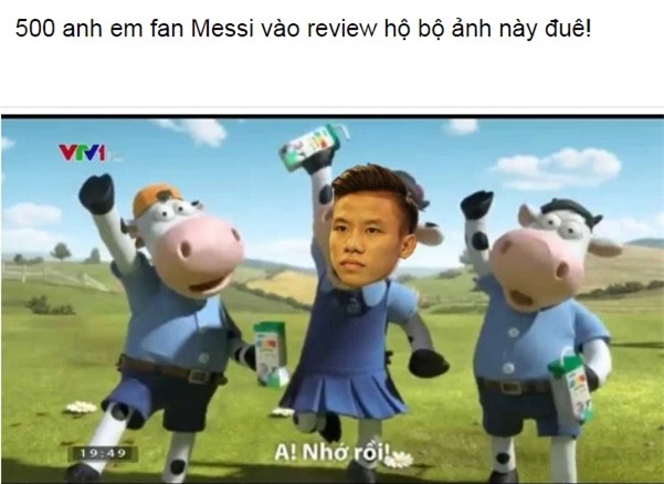 Khen Ronaldo, Quế Ngọc Hải khốn khổ vì fan Messi - Ảnh 1.