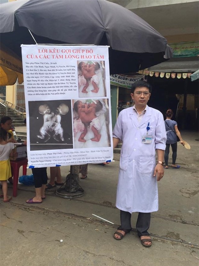Bác sĩ ra chợ xin từ thiện: người ngưỡng mộ, người chê trách - Ảnh 1.