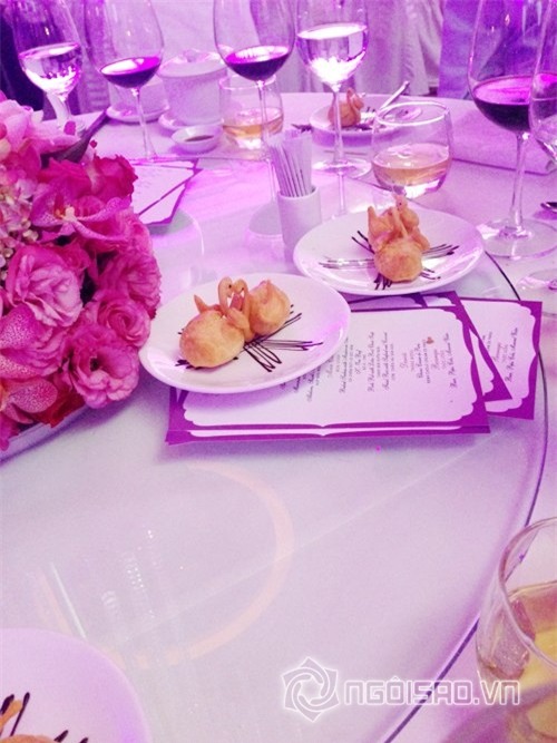 Thực đơn đám cưới sao Việt  7