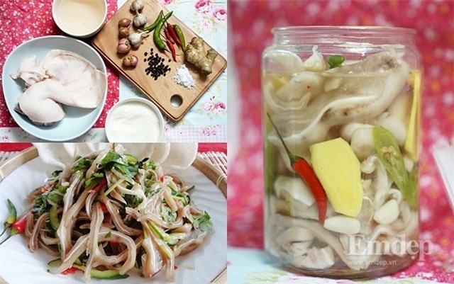 Những món tai heo ngon xuất sắc đãi chồng dịp cuối tuần