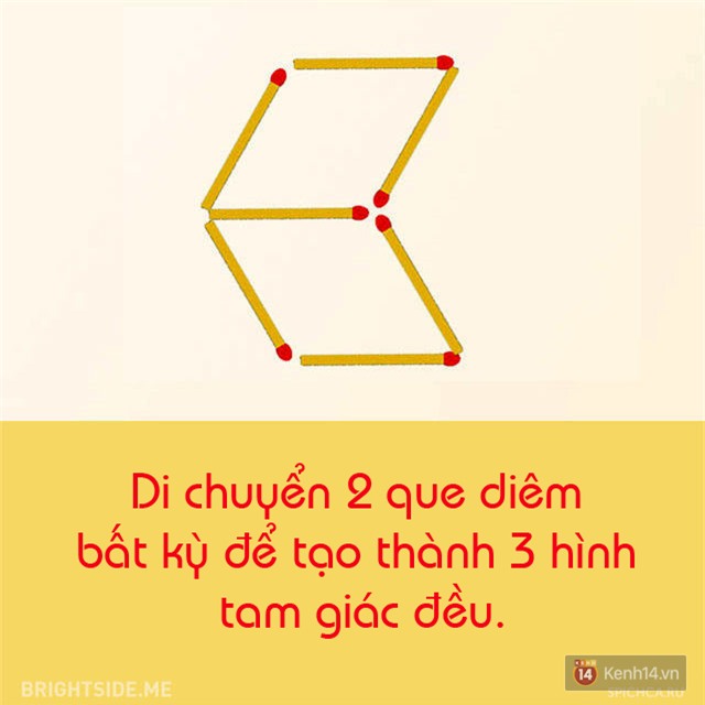 10 câu đố di chuyển que diêm chỉ người có IQ cao mới giải được - Ảnh 6.