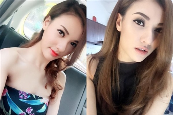 Kiểu trang điểm Tây giúp Hồng Quế tôn lên gương mặt góc cạnh đầy cá tính.