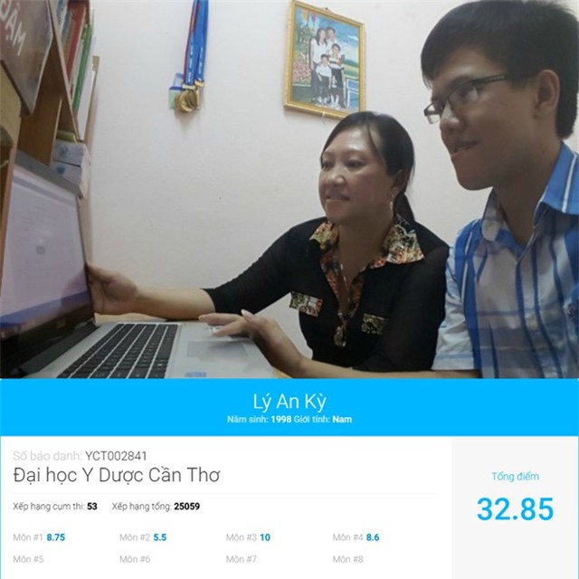 Nhung ban tre dat diem 10 trong ky thi THPT quoc gia 2016 hinh anh 2