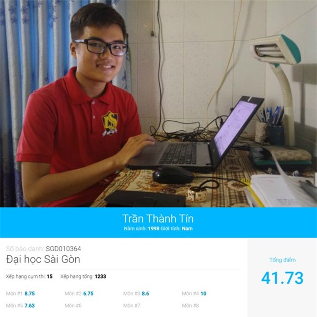 Nhung ban tre dat diem 10 trong ky thi THPT quoc gia 2016 hinh anh 3